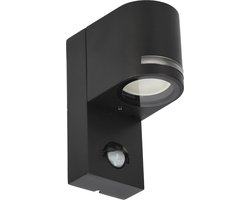 Buitenlamp met Bewegingssensor en GU10 Aansluiting - Weerbestendige Wandlamp voor Balkon, Garage, Terras en Tuin