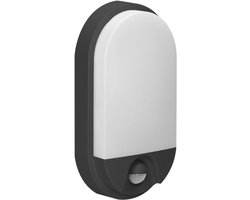 Buitenlamp met Bewegingssensor NEFRYT - Tuinverlichting 4000K - Buitenverlichting met IP54 - Muurlamp 800lm - Wandlamp buiten - Zwart