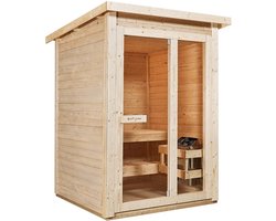 Buitensauna Varberg - 145x 150 x 220 cm