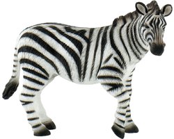 Bullyland 63675 – Speelfiguur en verzamelfiguur Zebra – ca. 9 cm – levensecht en detailrijk vormgegeven – ideaal als educatief speelfiguur, taartdecoratie of klein cadeautje voor kinderen vanaf 3 jaar.