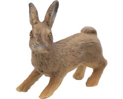 Bullyland 64359 – Speelfiguur Haas – ca. 5,9cm – levensecht en detailrijk vormgegeven – ideaal als educatief speelfiguur, decoratie of klein cadeautje voor kinderen vanaf 3 jaar
