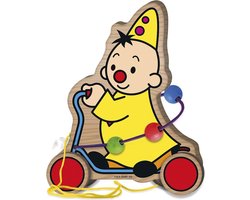 Bumba houten speelgoed trekfiguur - peuter kleuter speelgoed Studio 100 pull toy - Bambolino Toys