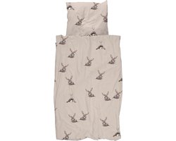 Bunny Beige 140 x 200/220 cm kussensloop 60 x 70 cm