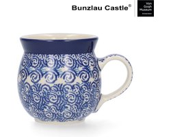 Bunzlau Castle | Boeren Mok 240 ml - Van Gogh Museum - Old Vineyard | Handgemaakt | Koffie beker | kop