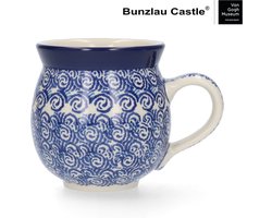 Bunzlau Castle | Boeren Mok 370 ml - Van Gogh Museum - Old Vineyard | Handgemaakt | Koffie beker | kop
