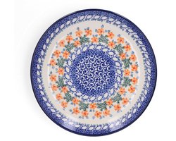 Bunzlau Castle | Ontbijtbord Ø 20 cm - Orange Blossom | Handgemaakt - Bord