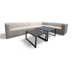 Burano Elements Tuinset All-Weather Grijs/Beige 5-delig