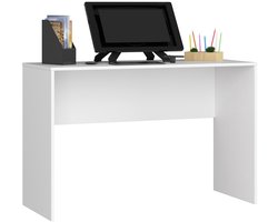 Bureau B-17 / Computerbureau / Computer Tafel / Vrijstaand Bureautafel / Wit / 120 x 79 x 50 cm