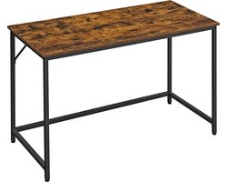 Bureau – Computer bureau – kantoorbureau – Pc Tafel – Vintage Bruin / Zwart