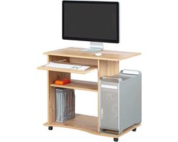 bureau - Computer table / Computertafel , thuiskantoor, bureau, eenvoudige montage \ Bureautafel Opbergtafel