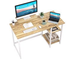 bureau - Computer table / Computertafel , thuiskantoor, bureau, eenvoudige montage \ Bureautafel Opbergtafel