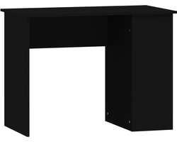 Bureau | Computerbureau | Tafel 100x55x75 cm bewerkt hout zwart
