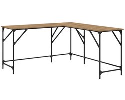 Bureau | Computerbureau | Tafel Artisan Eiken 149 x 149 x 75 cm Bewerkt hout