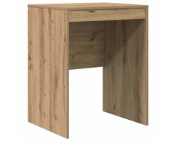 Bureau | Computerbureau | Tafel artisanaal eikenkleurig 60 x 50 x 76 cm Bewerkt hout
