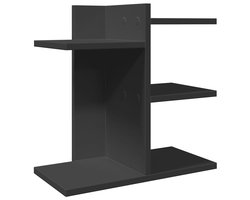 Bureau | Computerbureau | Tafel organiser 42x21,5x42 cm bewerkt hout zwart