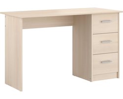 Bureau Droit 3 tiroirs L121 cm - Infinity