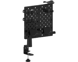 Bureau Insteekbord - Pegboard Organizer - Gaming Setup - Inclusief 7 Accessoires - Gepoedercoat Metaal - Zwart