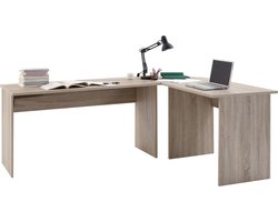 Bureau Jaap Eiken - 205x65cm - Hoekbureau - Hoogte 76 cm