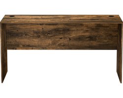 Bureau - laptoptafel - 140 cm breed en 50 cm diep - walnoot