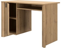 Bureau Lugano | 110 X 56 X 77 Cm | Artisan Oak-design - Gautier - Gami - Bureautafels - Bruin - MDF