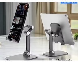 Bureau Mobiele Telefoon Houder Beugel Voor Iphone Ipad Tablet Flexibele Opvouwbare Luie Desktop Verstelbare Live Smartphone Stand Mount