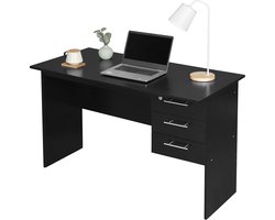 Bureau - Modern werkstation - Computertafel - Voldoende opbergruimte - Krasbestendig - Waterafstotend - 120 cm x 59 cm x 75 cm