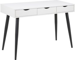 Bureau Nova MDF Wit/Zwart - Giga Living