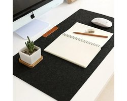 Bureau Onderlegger - Desk Pad - Bureau Onderlegger Antislip - Bureau accessoires - Gaming Mat - Muismat - 60x30cm - LOUZIR