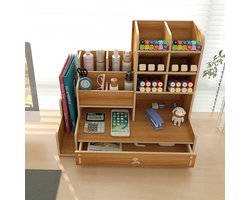 Bureau Organizer - Opbergdoos Bureau, Opbergsysteem Bureau 28 × 15 × 25 cm