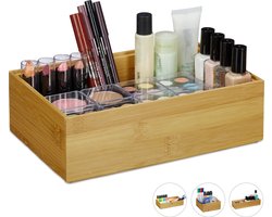 bureau organizer - stapelbaar - 7 x 23 x 15 cm - bamboe