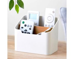 Bureau Organizer voor Afstandsbedieningen en Accessoires met Afneembare Compartimenten