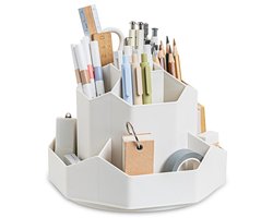 Bureau-organizer voor kantoorbenodigdheden - 360 graden draaibaar - 1 stuk