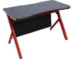 Bureau Sirocco - gaming desk - met led verlichting - 120 x 60 cm