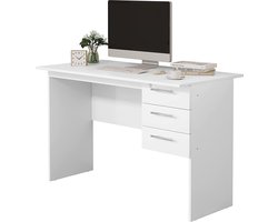 Bureau - Werkstation - Computertafel - Voldoende opbergruimte - Duurzame constructie - Waterbestendig - 120 cm x 75 cm x 59 cm
