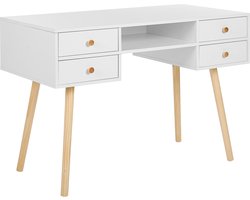 Bureau wit 110 x 55 cm LEVIN