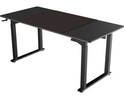 Bureau zit sta elektrisch hoogte verstelbaar - game bureau - gaming bureau - computertafel - game desk - ergonomische werkplek - 130 kg belastbaar - 160 x 75 cm