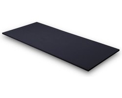 Bureaublad/werkblad los 180 x 80 cm - Zwart - moderne uitstraling