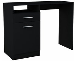Bureaukast BODO DSP 100cm ZWART boekenkast ladekast