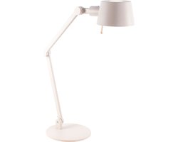 Bureaulamp | 16 cm | sovrano | E27 | beige creme | metaal | retro moderne verlichting