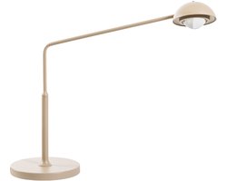 Bureaulamp | 27 cm | Amy | LED | beige | metaal | moderne sfeerverlichting