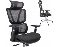 Bureaustoel – Bureaustoelen – Office Chair – Duurzame Stoffen Bekleding - Zwart