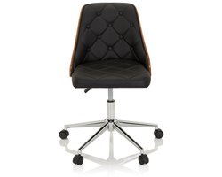 Bureaustoel / Directiestoel CENCA Kunstleder zwart hjh OFFICE