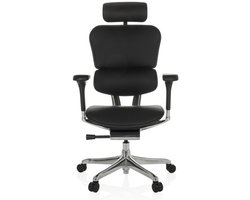 Bureaustoel / Directiestoel ERGOHUMAN GEN2 Leder zwart hjh OFFICE