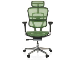 Bureaustoel / Directiestoel ERGOHUMAN GEN2 Netstof groen hjh OFFICE