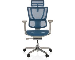 Bureaustoel / Directiestoel ERGOHUMAN SLIM G GEN2 Netstof blauw hjh OFFICE