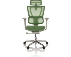 Bureaustoel / Directiestoel ERGOHUMAN SLIM G GEN2 Netstof groen hjh OFFICE