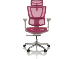 Bureaustoel / Directiestoel ERGOHUMAN SLIM G GEN2 Netstof roze hjh OFFICE