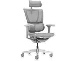 Bureaustoel / directiestoel ERGOHUMAN SLIM ULTRA G GEN2 mesh grijs hjh OFFICE