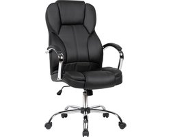 Bureaustoel - Directiestoel - Hoofdsteun - In hoogte verstelbaar - Kunstleer