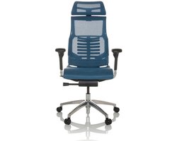 Bureaustoel / Directiestoel POFIT GEN2 Netstof blauw hjh OFFICE